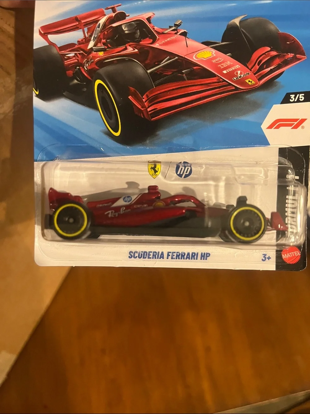 Hot Wheels Scuderia Ferrari HP Formula 1 Toy Car new 1/64